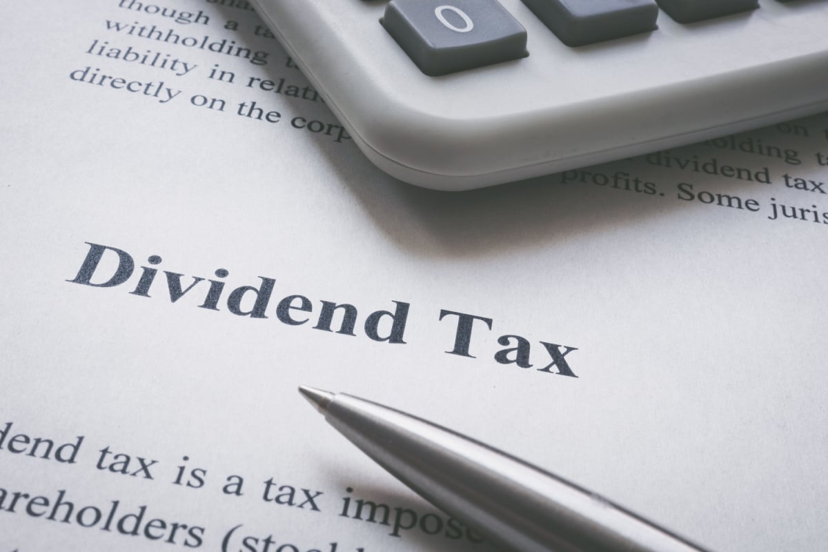 Dividend tax sheet