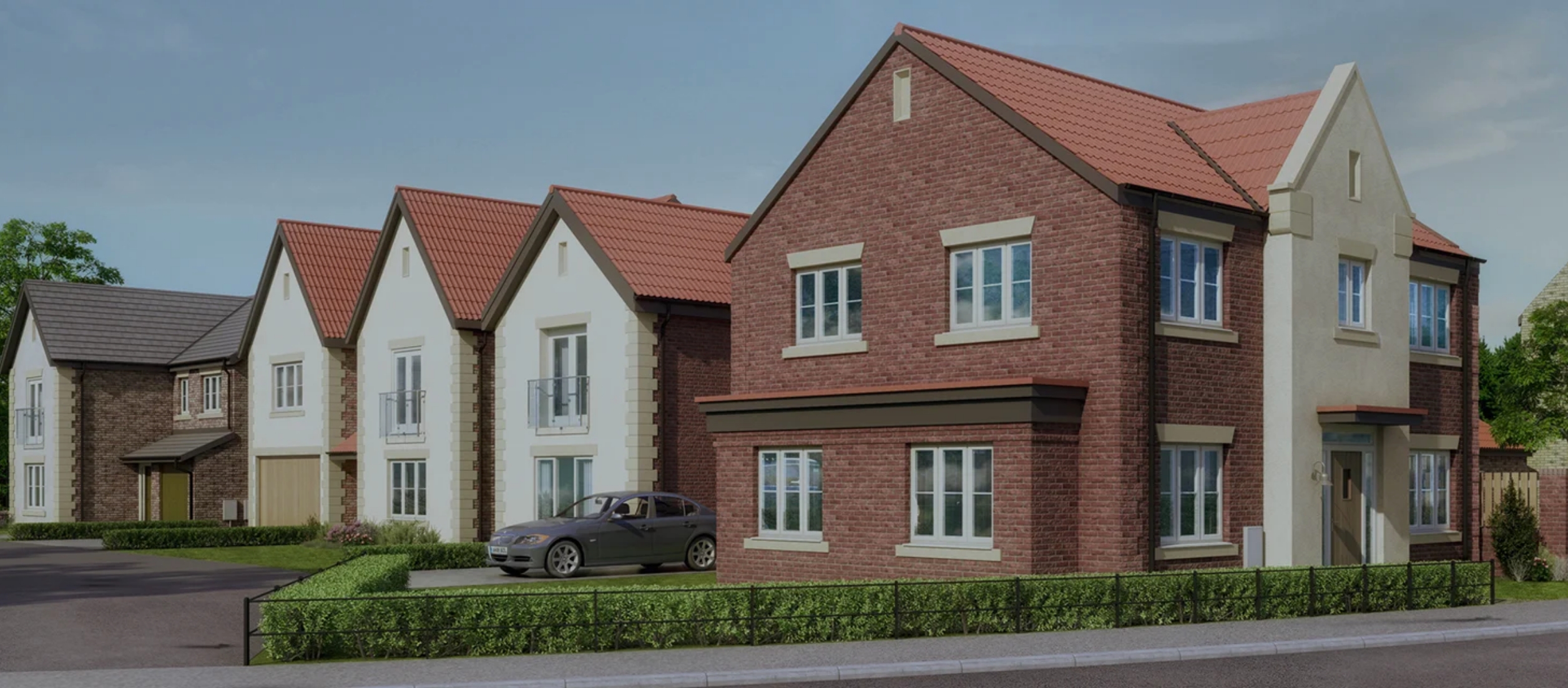 Homes by Carlton Middleton Waters residential development in Middleton St George